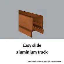 Aluglide Retractable Security Gate A 1500mm (W) 2150mm (H) - Commercial, Doors, Gates, Residential, Retractable Security Gate - DIY XPANDA