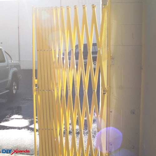 Expandable Barrier Yellow 6m Wide 1.5m High (E) - Commercial, Expandable Barrier, Residential - DIY XPANDA