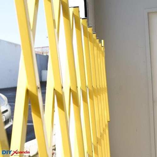 Expandable Barrier Yellow 6m Wide 1.5m High (E) - Commercial, Expandable Barrier, Residential - Yellow DIY XPANDA