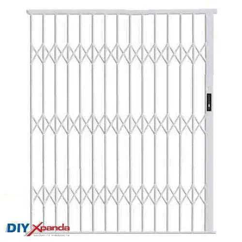 Aluglide Retractable Security Gate 3000mm Wide x 2150mm High (C) - Commercial, Doors, Gates, Residential, Retractable Security Gate - DIY XPANDA