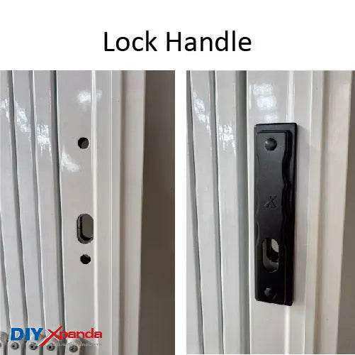 Aluglide Retractable Security Gate A 1500mm (W) 2150mm (H) - Commercial, Doors, Gates, Residential, Retractable Security Gate - DIY XPANDA