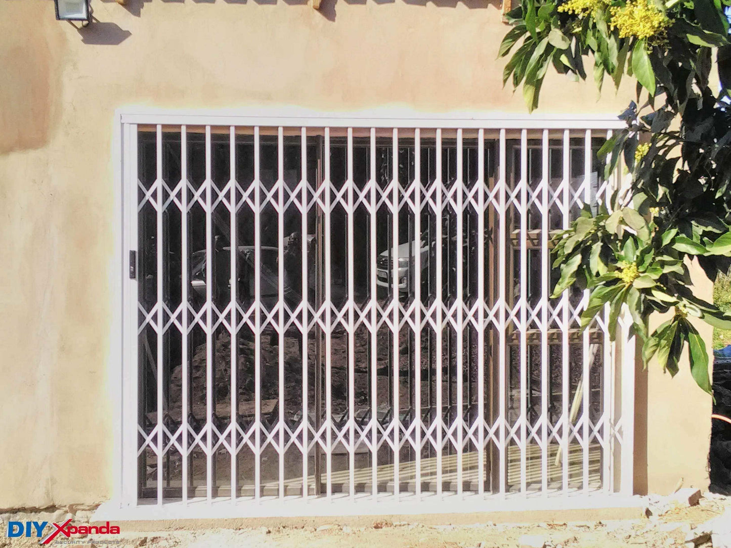 Aluglide Retractable Security Gate 3000mm Wide x 2150mm High (C) - Commercial, Doors, Gates, Residential, Retractable Security Gate - DIY XPANDA