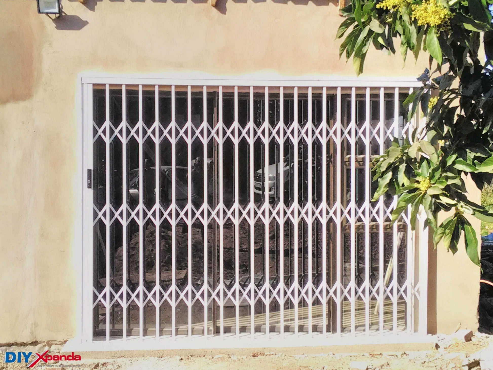 Aluglide Retractable Security Gate 3000mm Wide x 2150mm High (C) - Commercial, Doors, Gates, Residential, Retractable Security Gate - DIY XPANDA