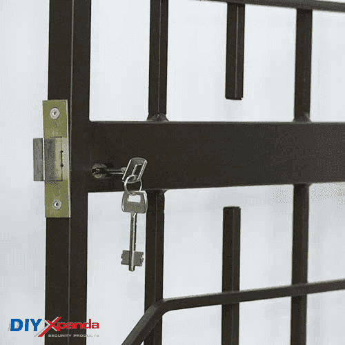 Trendi Metal Security Gate 770mm (W) 1950mm (H) - Commercial, Gates, metal security gate, Residential - DIY XPANDA