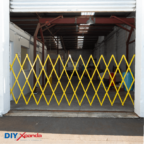 Expandable Barrier Yellow 6m Wide 1.5m High (E) - Commercial, Expandable Barrier, Residential - DIY XPANDA