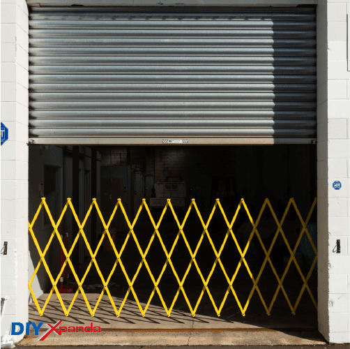 Expandable Barrier Yellow 6m Wide 1.5m High (E) - Commercial, Expandable Barrier, Residential - DIY XPANDA