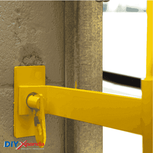 Expandable Barrier Yellow 8m Wide 2.0m High (G) - Commercial, Expandable Barrier, Gates, Residential - DIY XPANDA
