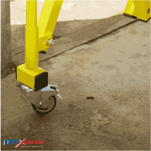Expandable Barrier Yellow 8m Wide 2.0m High (G) - Commercial, Expandable Barrier, Gates, Residential - DIY XPANDA