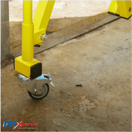 Expandable Barrier Yellow 6m Wide 1.5m High (E) - Commercial, Expandable Barrier, Residential - DIY XPANDA