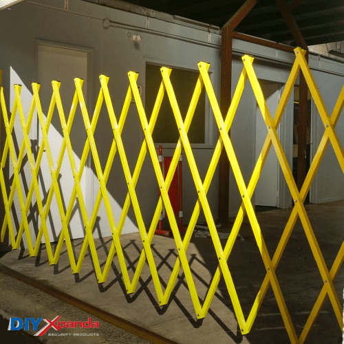 Expandable Barrier Yellow 6m Wide 1.5m High (E) - Commercial, Expandable Barrier, Residential - DIY XPANDA