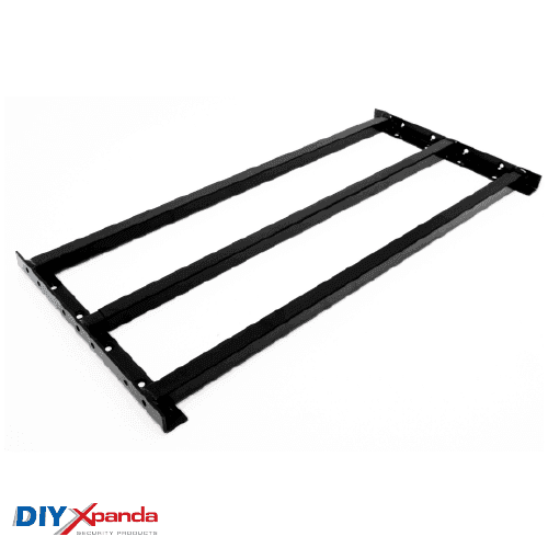 Extendable Window Bars 3 Square 630-1100mm (C) - Commercial, Residential, Window Bars, Windows - Black DIY XPANDA
