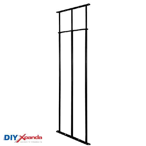 Extendable Window Bars 3 Round 900-1650mm (B) - Commercial, Residential, Window Bars, Windows - Black DIY XPANDA
