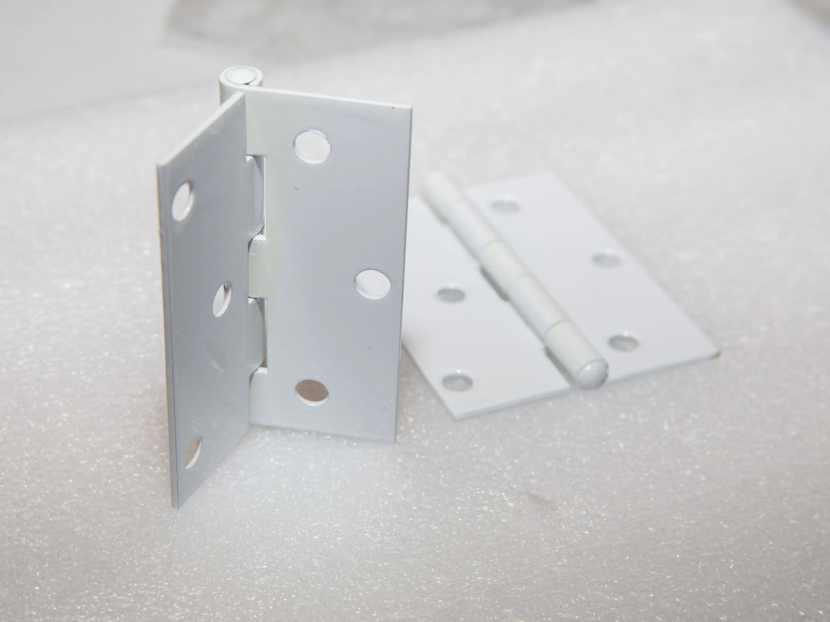 Hinges for Trellis style steel security gate with decorative design for residential entrances
