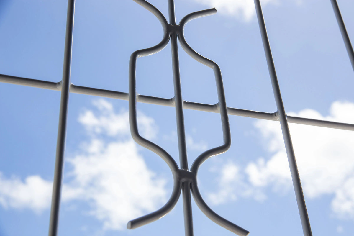 Homestyle shootbolt steel security gate for residential entrance security