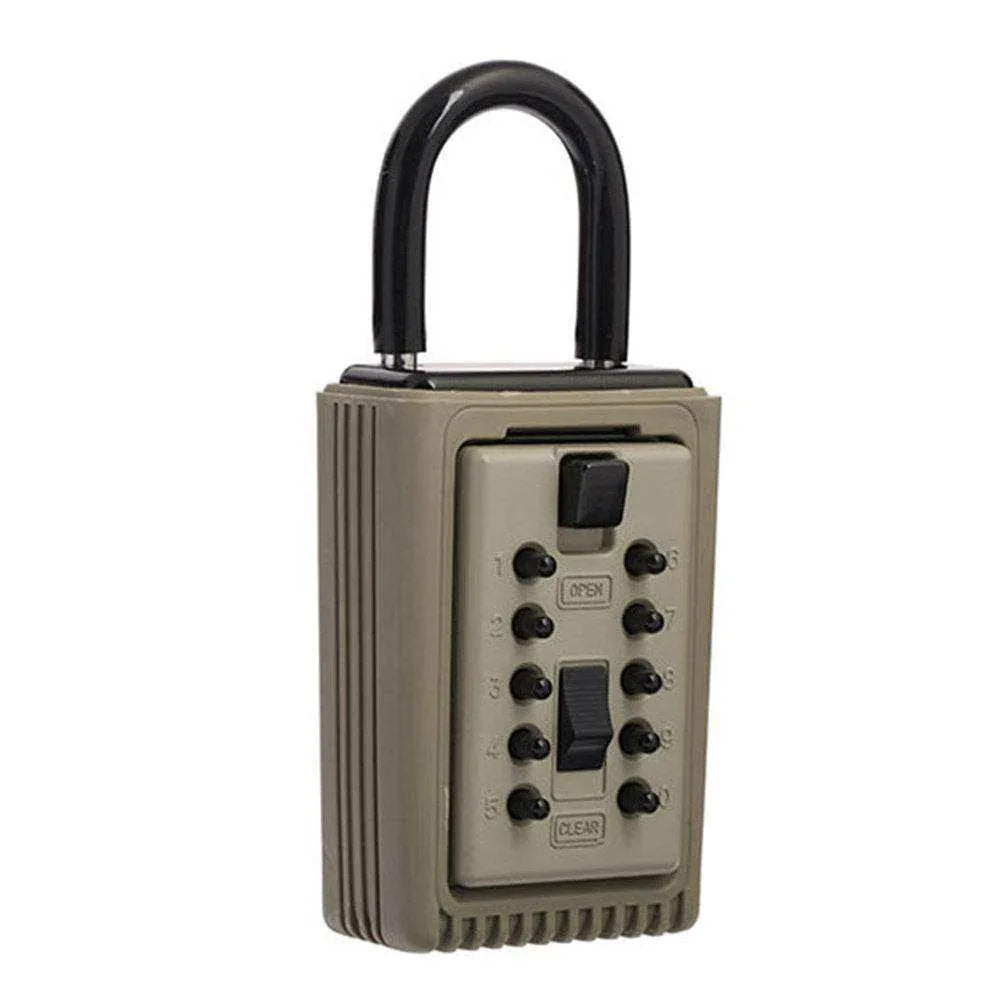 Kidde portable shackle key safe for secure residential key storage