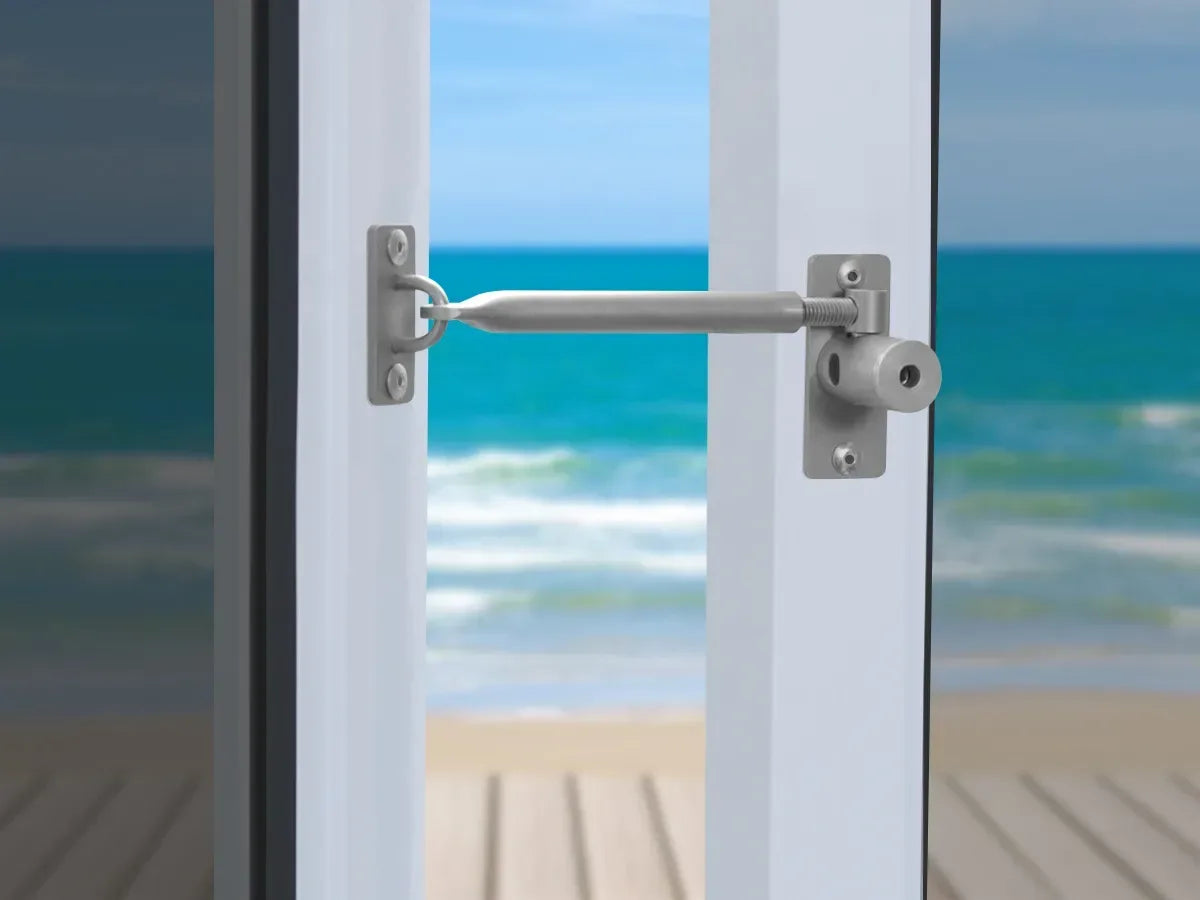 PetLatch window latch for pet doors secure ventilation and sliding window security