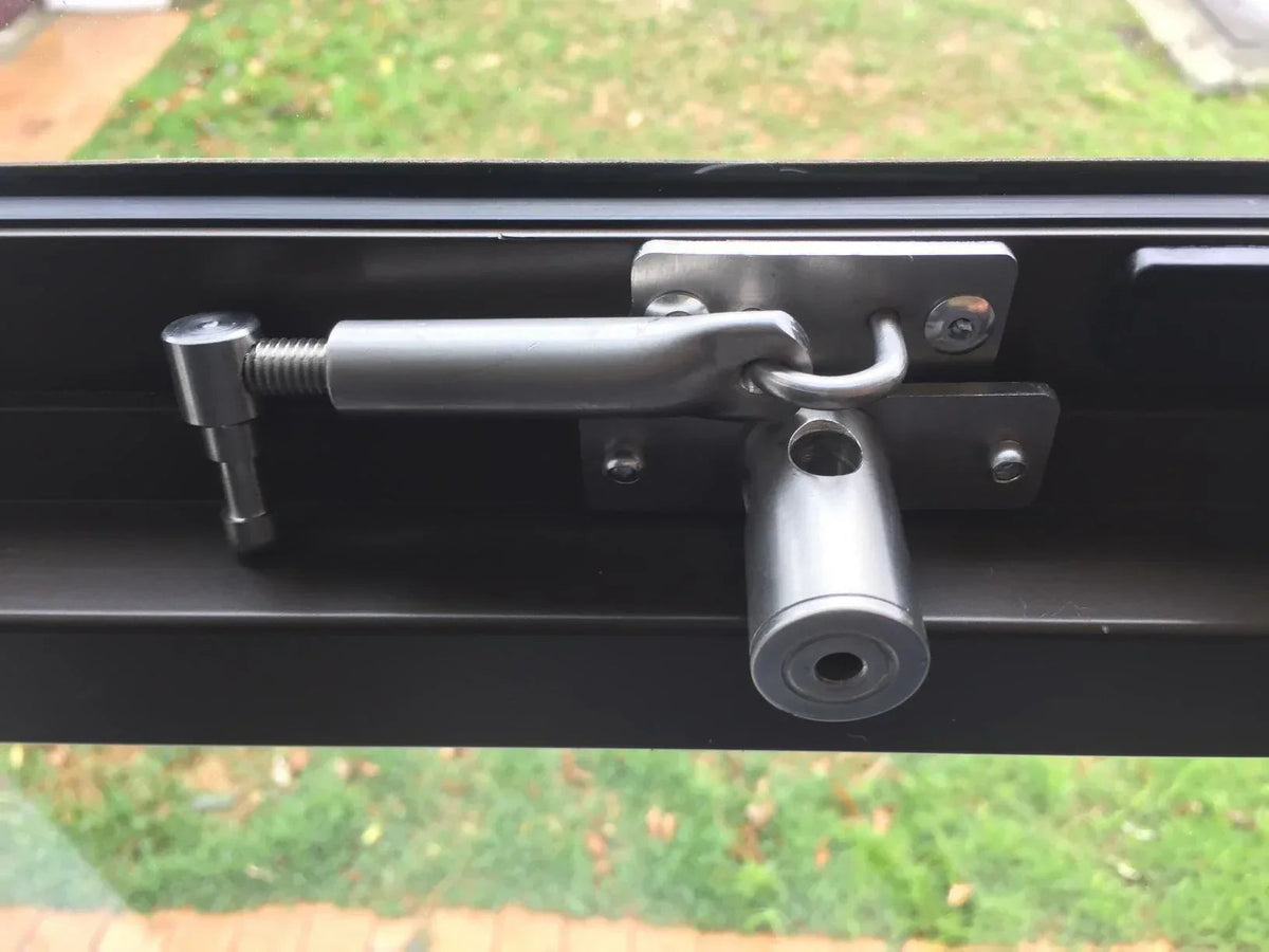 LockLatch window latch for pet doors, secure ventilation and window security
