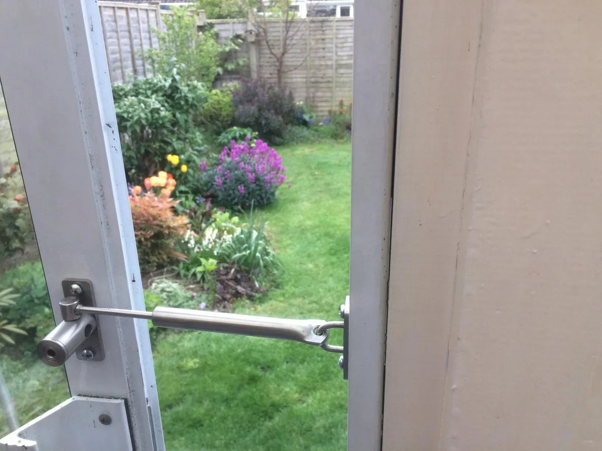 LockLatch window latch for pet doors, secure ventilation and window security