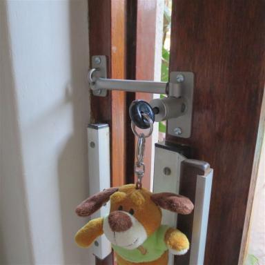LockLatch window latch for pet doors, secure ventilation and window security