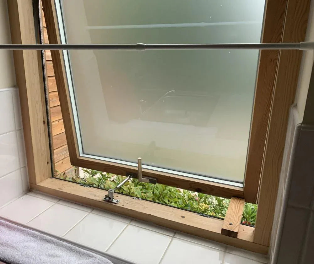 LockLatch window latch for pet doors, secure ventilation and window security