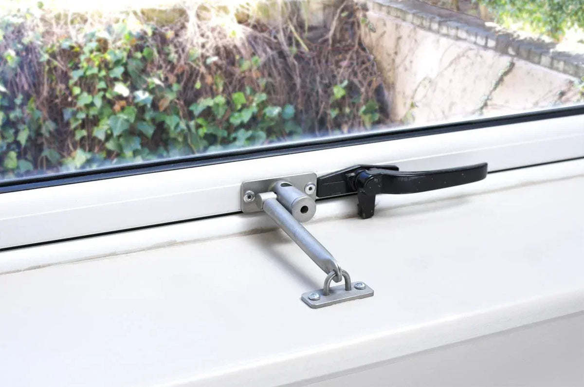 LockLatch window latch for pet doors, secure ventilation and window security
