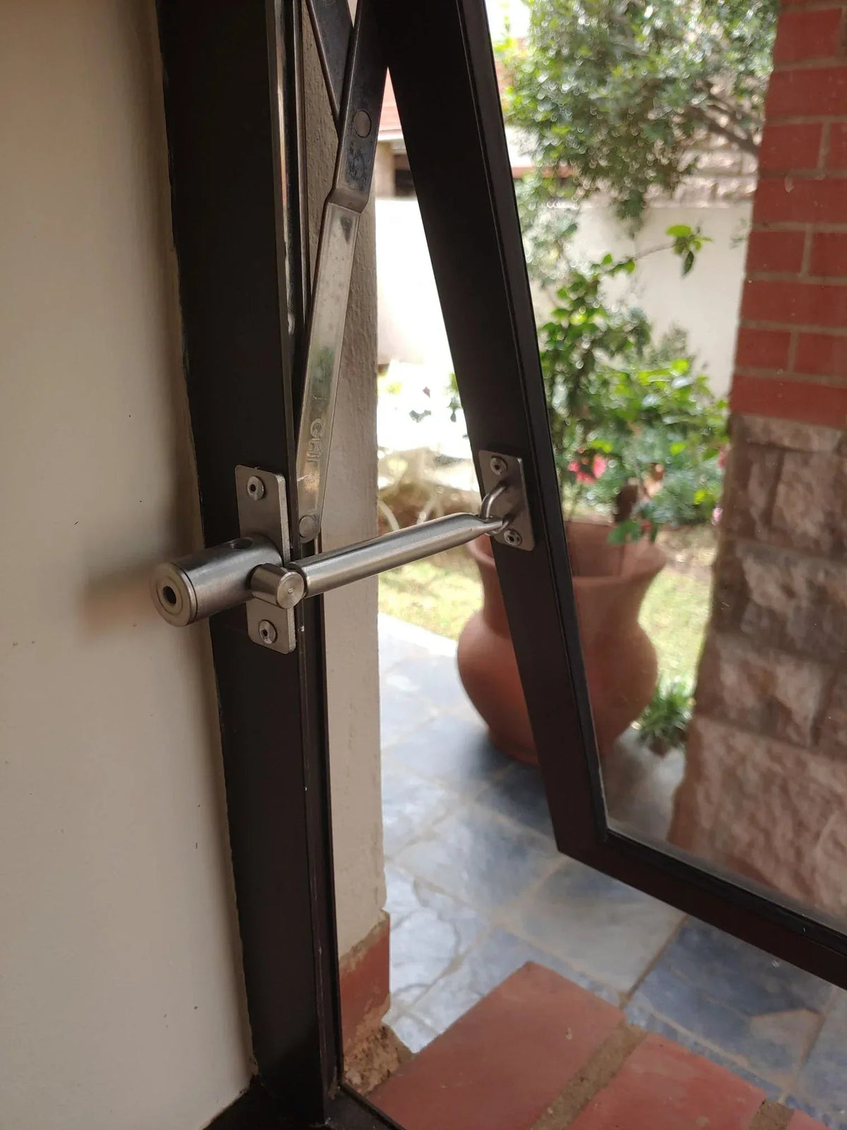 LockLatch window latch for pet doors, secure ventilation and window security