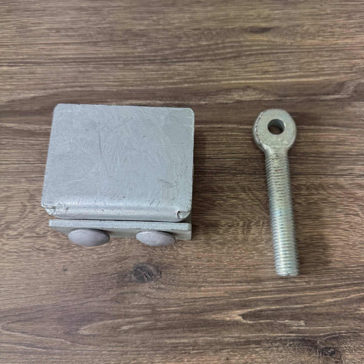 RDF roller shutter protection lockdown with fixed eye anchor for roller door security