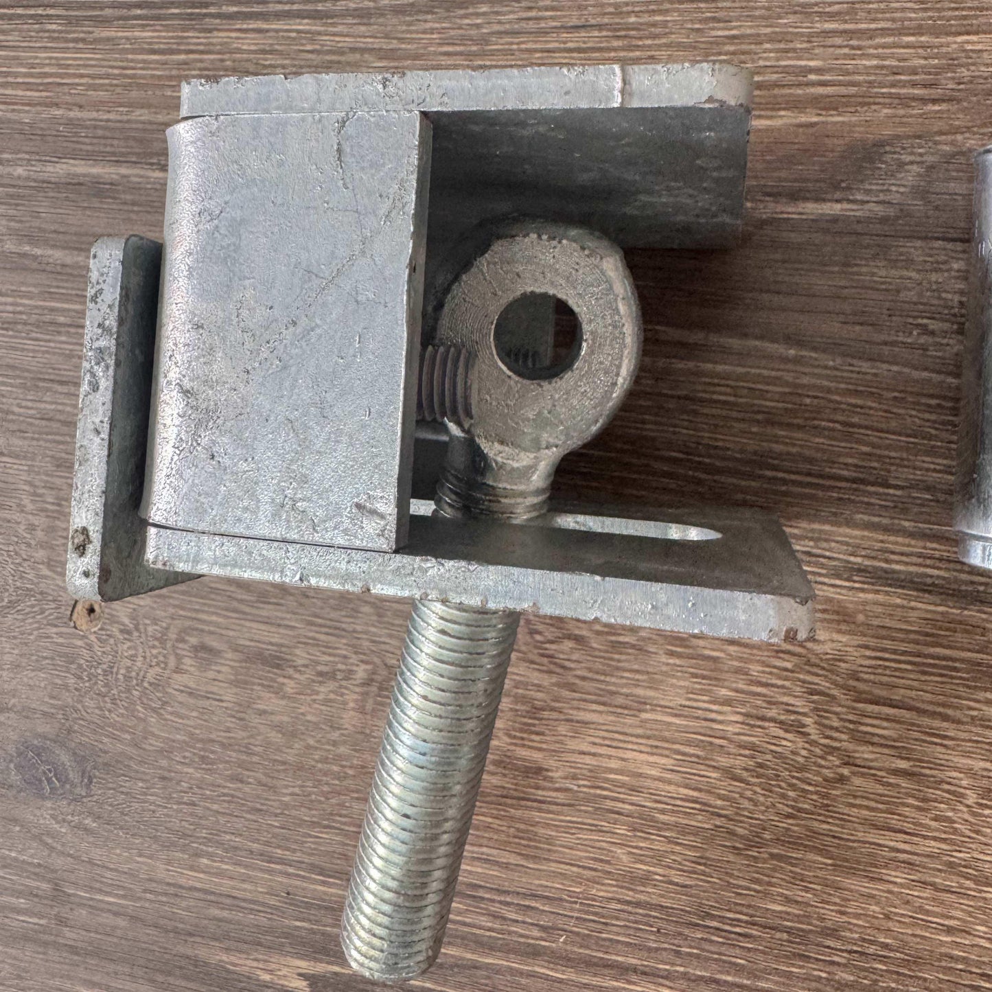 RDF roller shutter protection lockdown with fixed eye anchor for roller door security