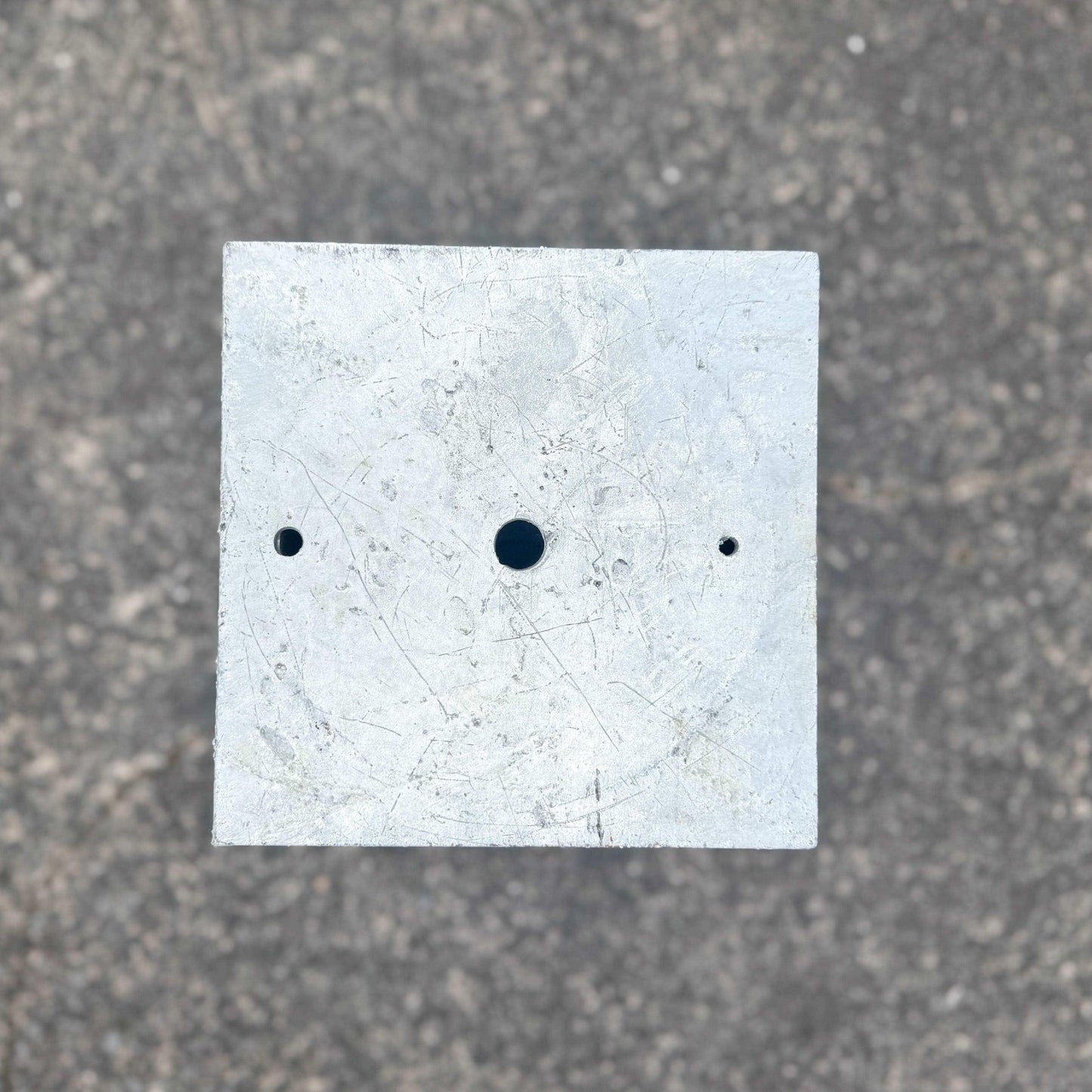 Removable Bollard Base Housing 10mm Steel Square Plate - Bollard, Bollard Base, Commercial, Gates, Residential - DIY XPANDA
