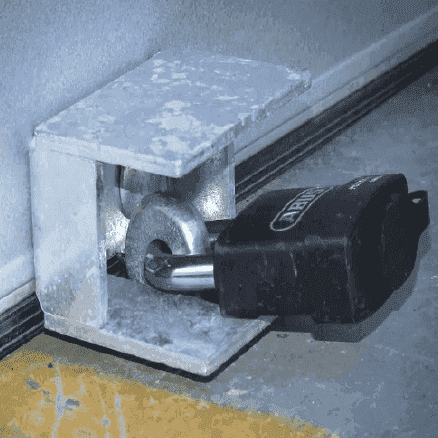 Roller Shutter Protection for garages, roller doors and storage areas. Heavy-duty galvanised security solution for NZ properties.