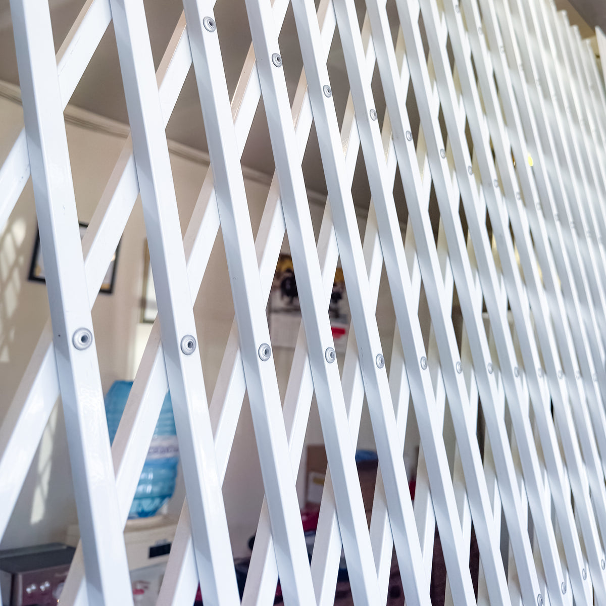 Saftidor Retractable Security Gate 1300mm Wide x 2080mm High (D)