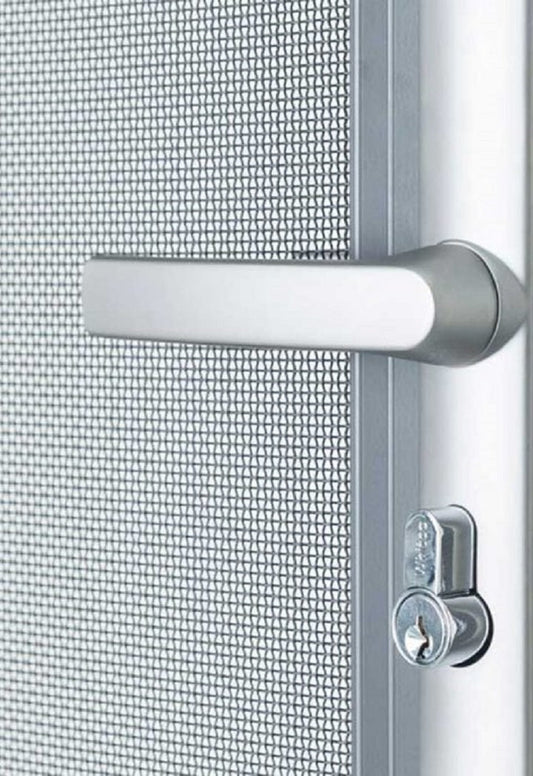 Supascreen security screen installed on residential doorway