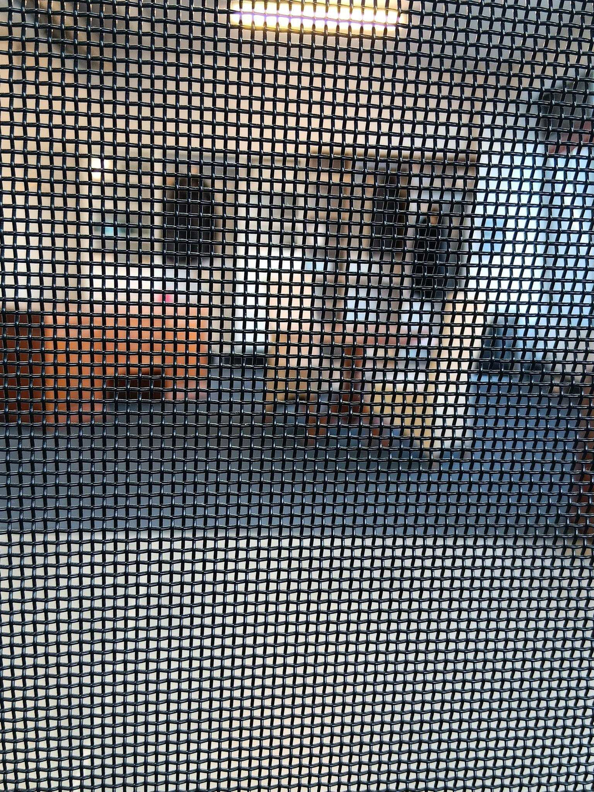 Supascreen security screen installed on residential doorway