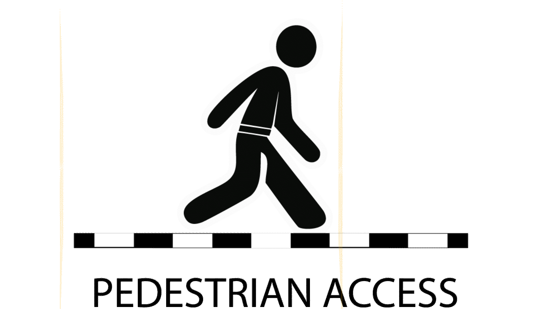 Easy Use Pedestrian Barrier