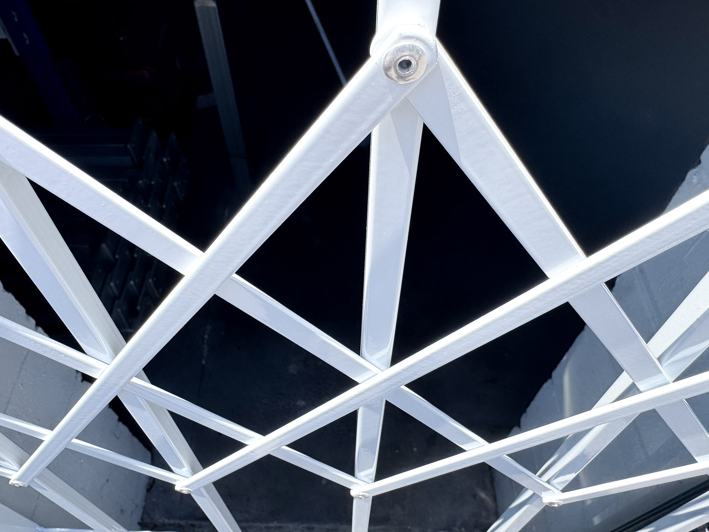 Trellis Style Steel Security Gate 770mm Wide x 1950mm High