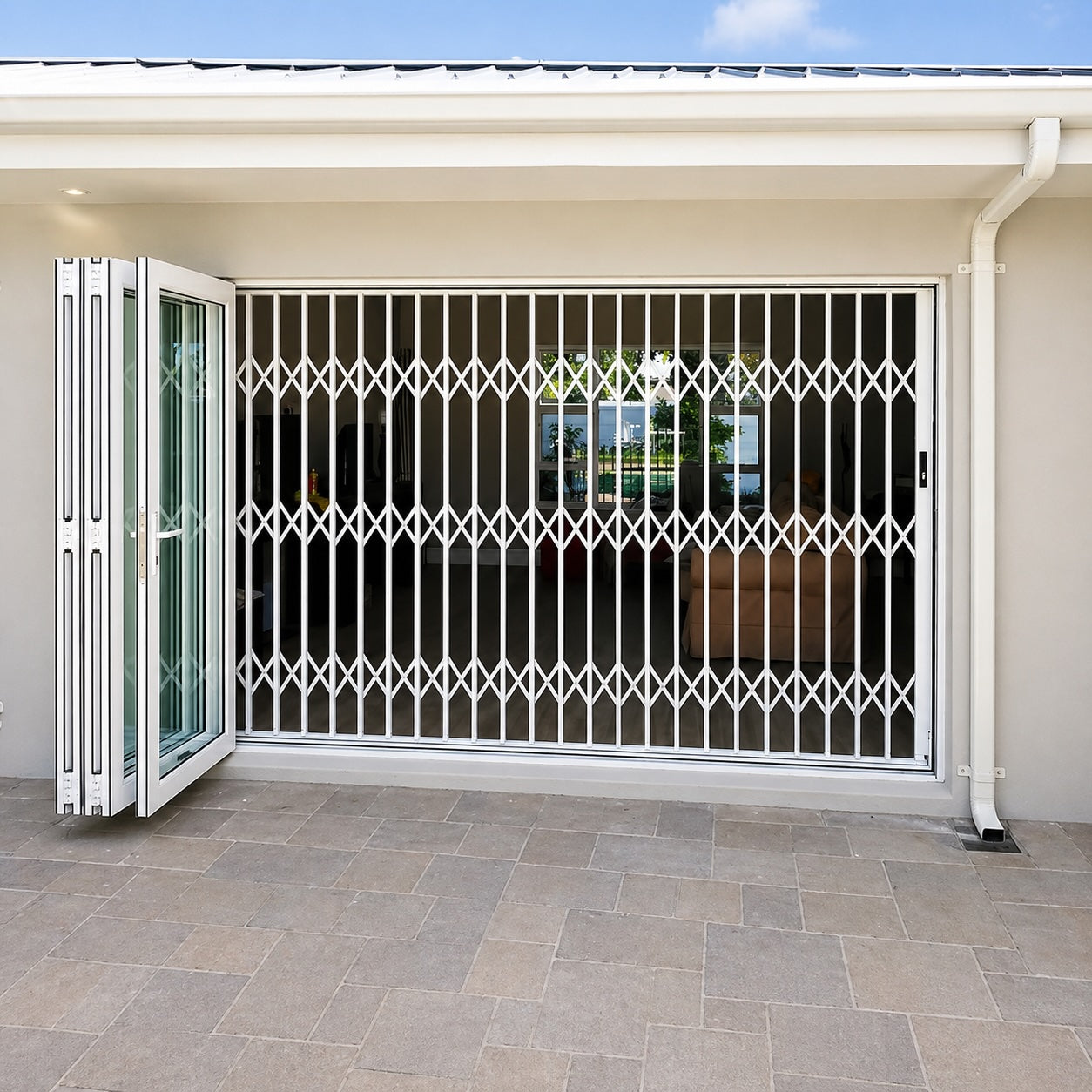 Shop security gates NZ-wide. Retractable security gates, folding gates and scissor gates for homes, garages and entryways. Easy DIY installation with fast nationwide delivery.