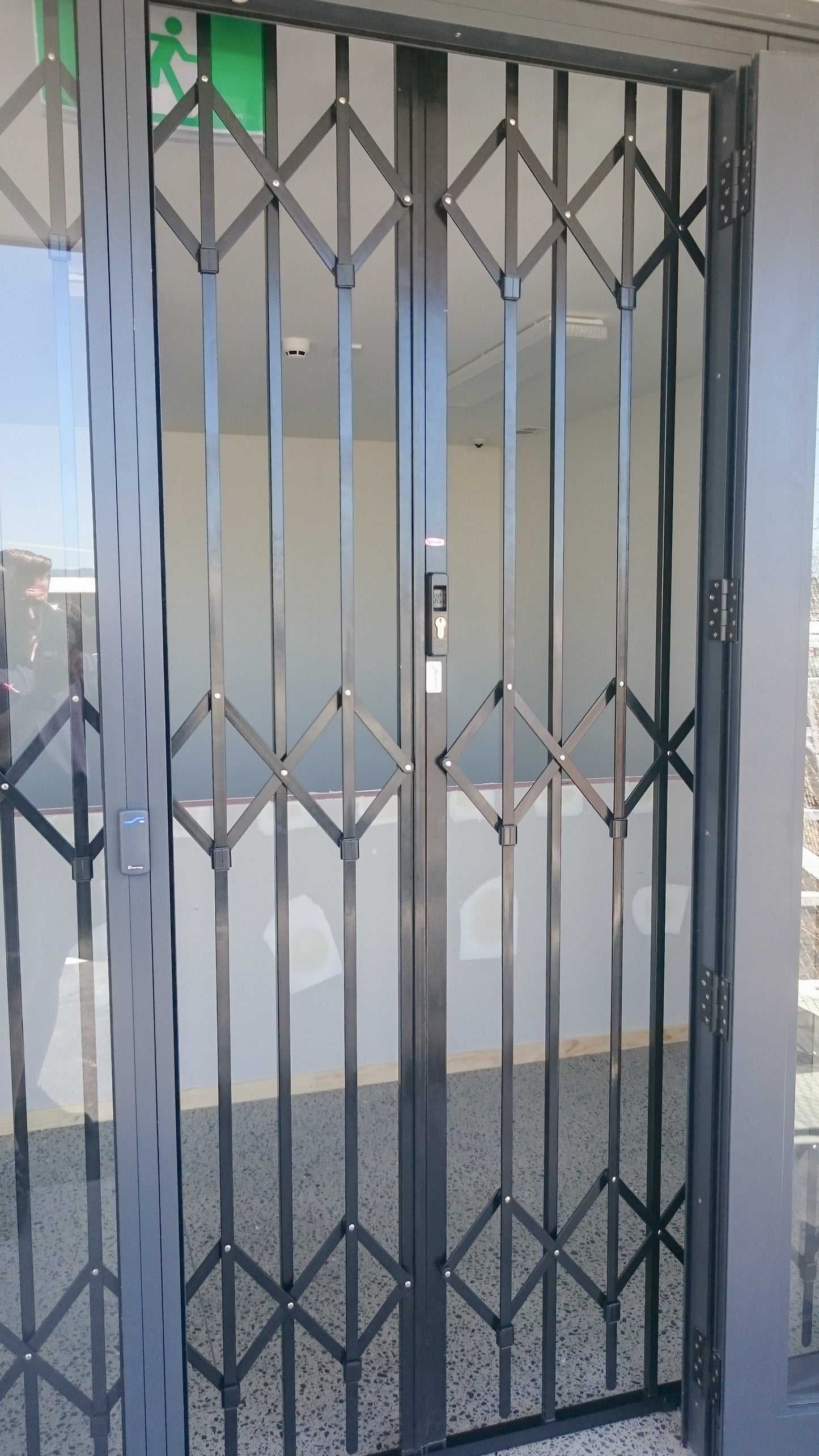 Multiguard Retractable Security Gate 4320mm Wide x 2150mm High (E)