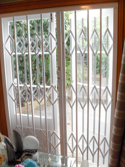 Multiguard Retractable Security Gate 4320mm Wide x 2150mm High (E)