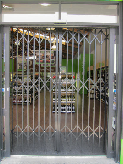 Multiguard Retractable Security Gate 4320mm Wide x 2150mm High (E)