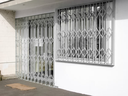 Multiguard Retractable Security Gate 4320mm Wide x 2150mm High (E)