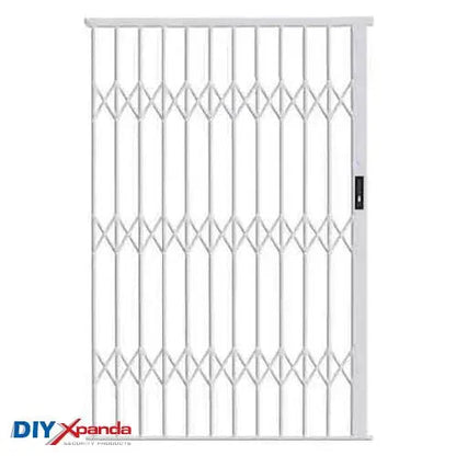 Aluglide Retractable Security Gate B: 2200mm (W) 2150mm (H) - DIY XPANDA