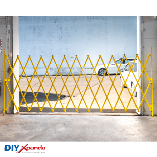 Expandable Barriers - 8000mm x 2000mm - Yellow I
