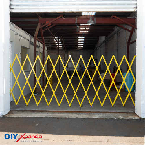 Expandable Barriers - 6000mm x 2000mm - Yellow F