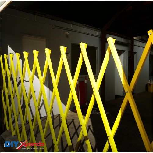 Expandable Barriers - 6000mm x 1500mm - Yellow