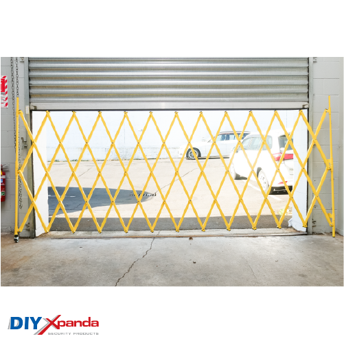 Expandable Barriers - 8000mm x 1000mm - Yellow G