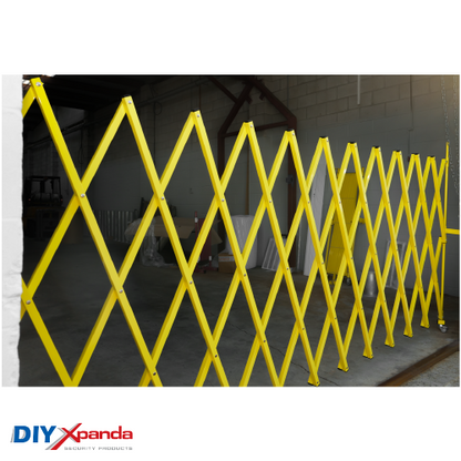 Expandable Barriers - 6000mm x 2000mm - Yellow F