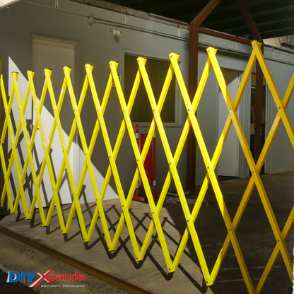 Expandable Barriers - 4000mm x 1000mm - Yellow A
