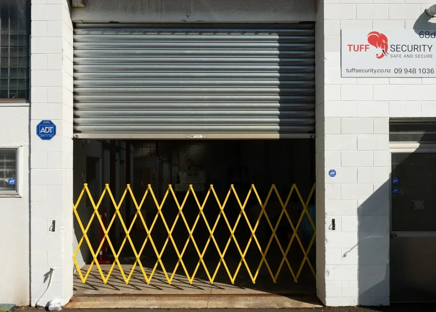 Expandable Barrier Yellow 8m Wide 2.0m High (G) - Commercial, Expandable Barrier, Gates, Residential - Yellow DIY XPANDA