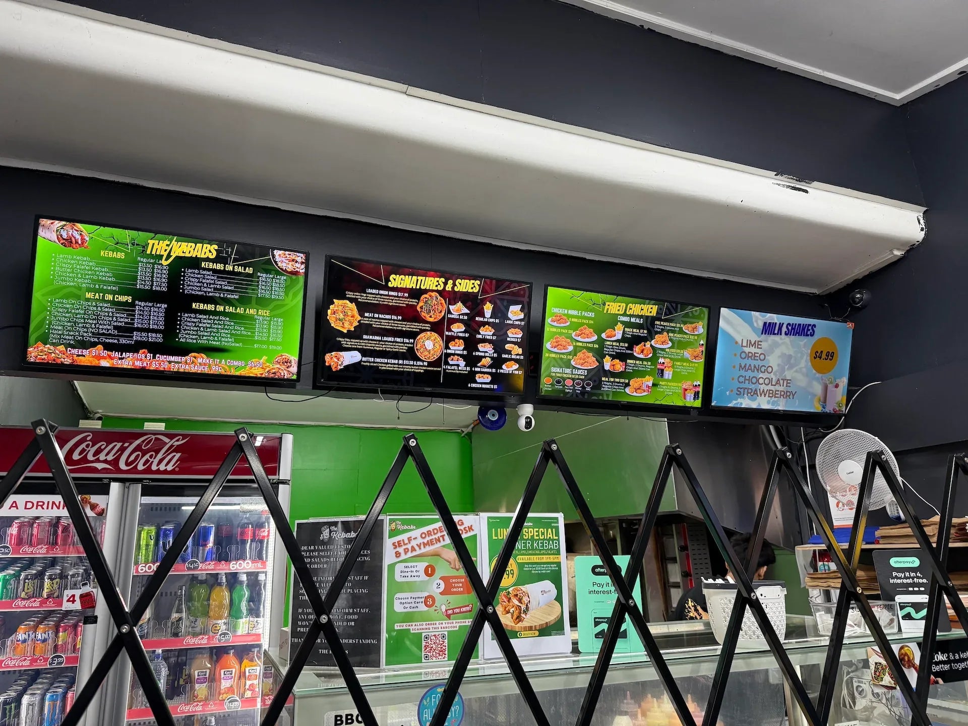 Expandable Barrier Black 4m Wide 1.9m High (B) - Commercial, Expandable Barrier, Residential - Black DIY XPANDA