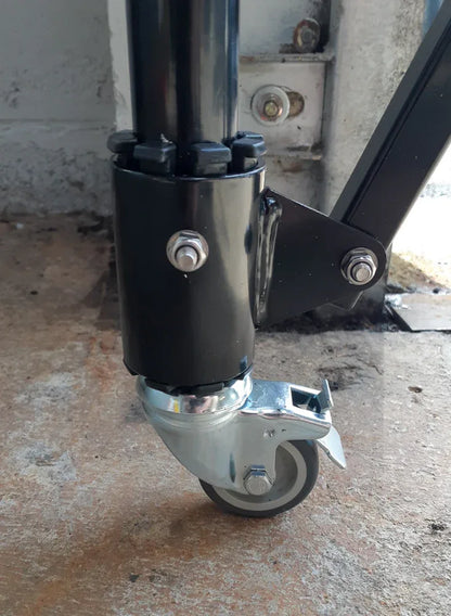 Expandable Barrier Black 4m Wide 1.9m High (B) - Commercial, Expandable Barrier, Residential - Black DIY XPANDA